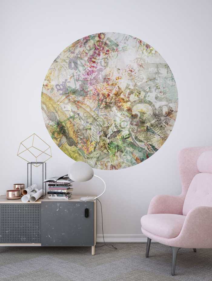 Photomural rond Round Stories