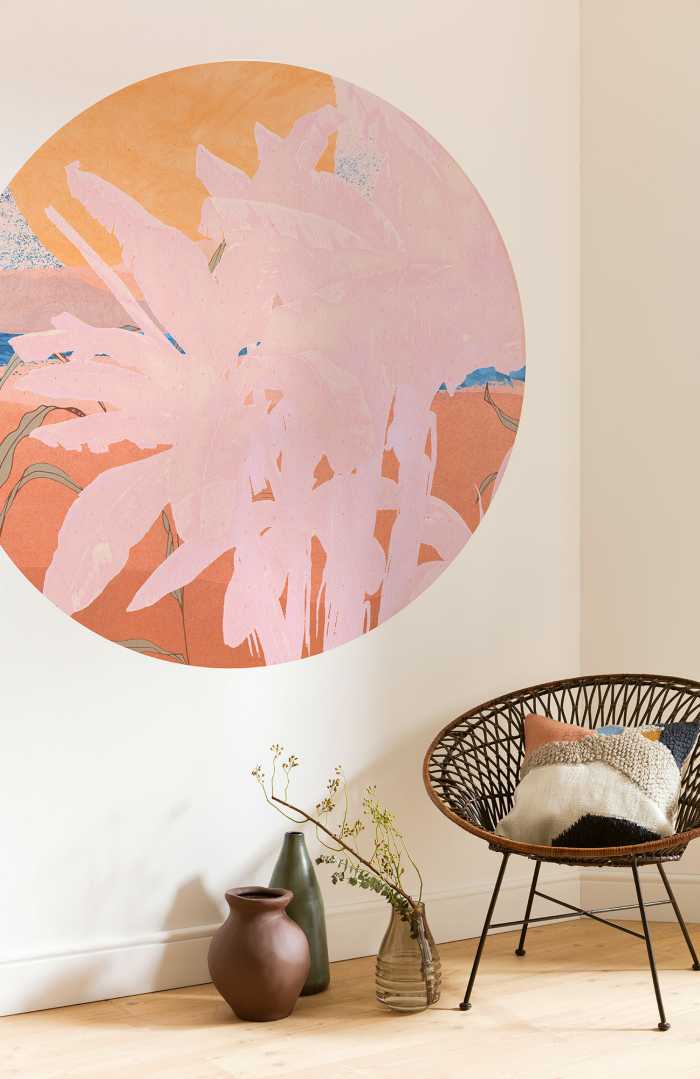 Photomural rond Sun-Baked
