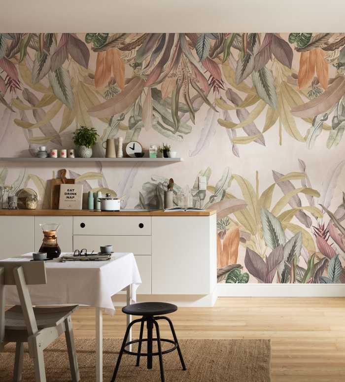 Photo murale intissé impression numérique Mirror Maison