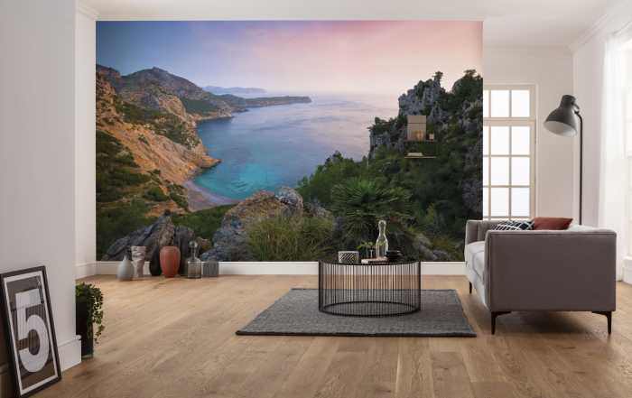 Photo murale intissé impression numérique Emerald Cove