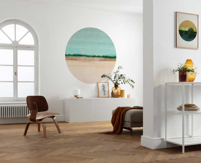 Photomural rond Beachside