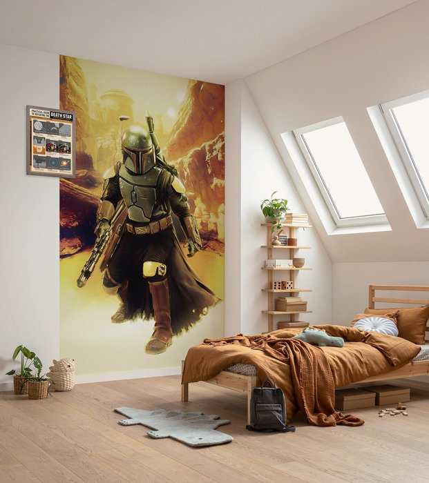 Intissé Standard Star Wars Boba Fett Sneaking Up