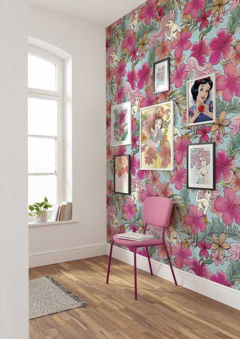 Intissé Standard Ariel - Pink Flower