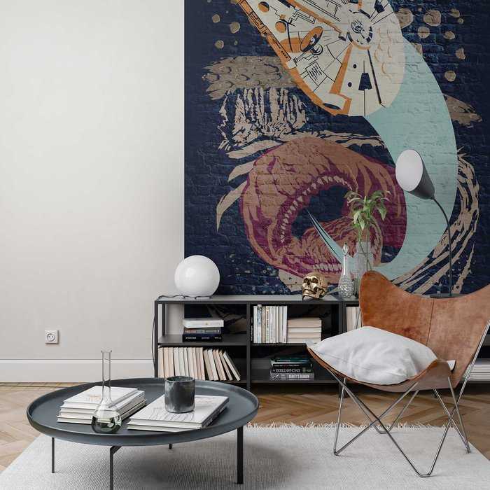 Intissé Standard Star Wars Classic Concrete Asteroid Worm