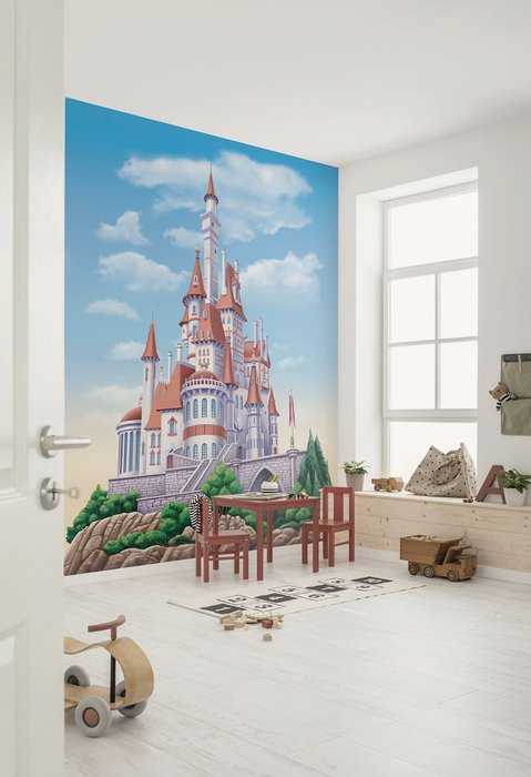 Intissé Standard Disney Princess Belle Castle