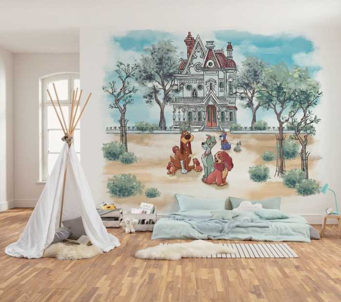 Intissé Standard Disney Lady and the Tramp Sweet Home
