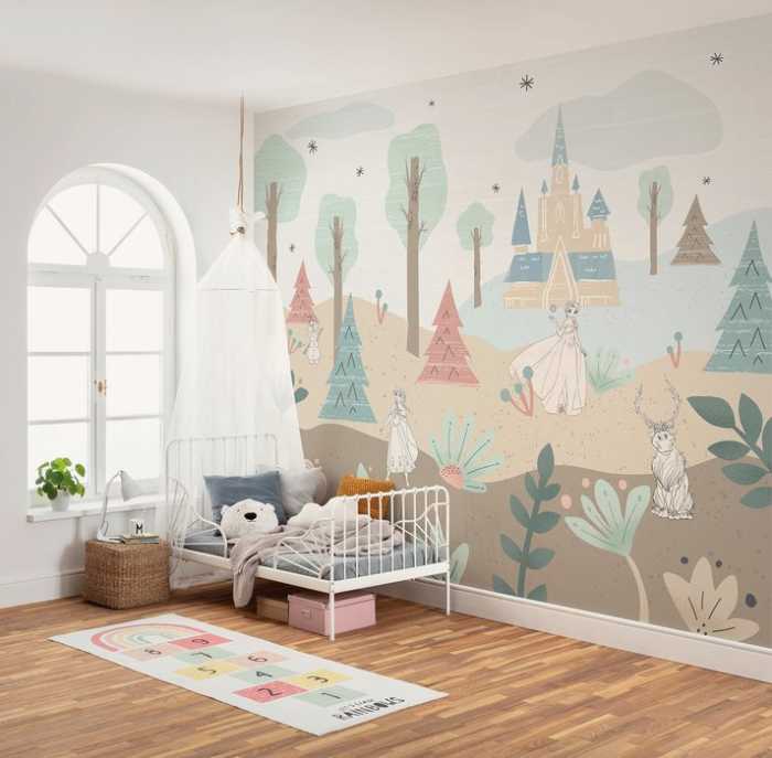 Intissé Standard Disney Frozen Castle Playground