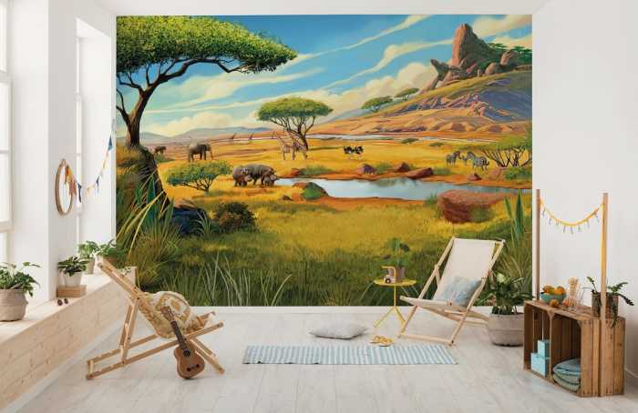 Intissé Standard Disney The Lion King Savanna
