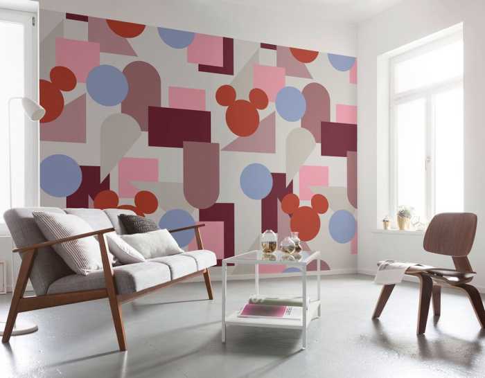 Intissé Standard Colourful Mickey