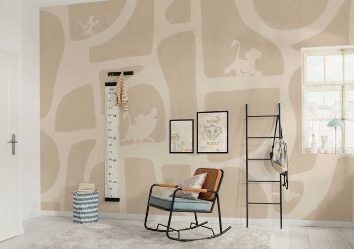 Intissé Standard Disney The Lion King Animals and Shapes