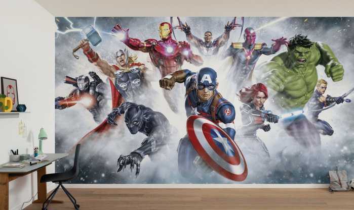 Intissé Standard Marvel Avengers Strike