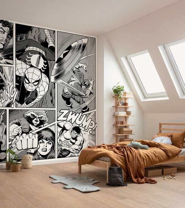 Vinyle Marvel Classic Comic Panel Monochrome