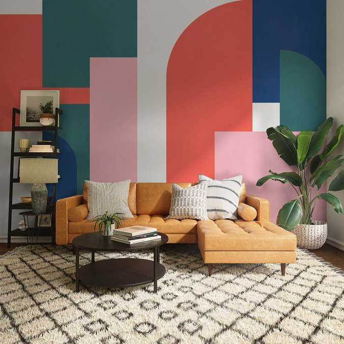 Intissé Standard Geometric Colours
