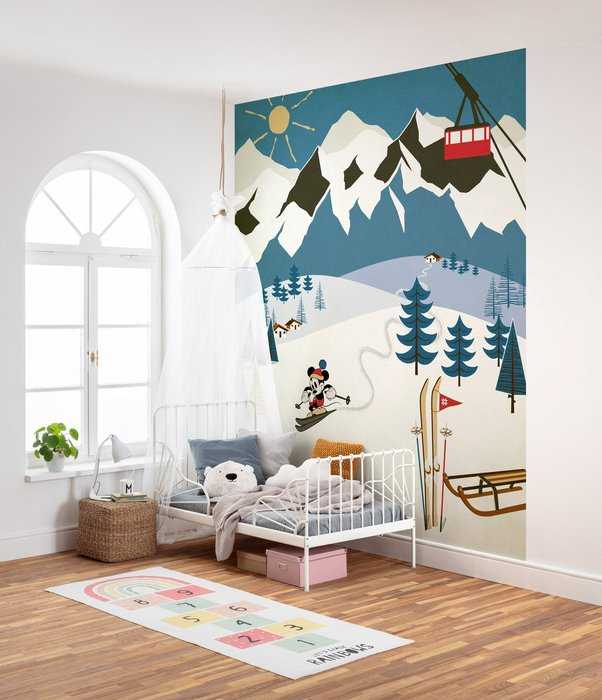 Intissé Standard Mickey Mouse Alpine