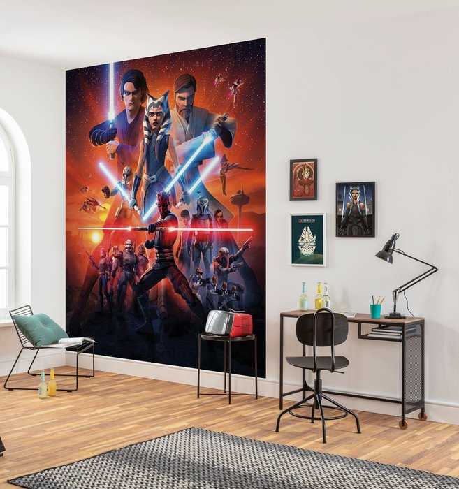 Intissé Standard Star Wars Clone Wars Mission