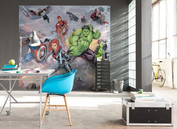 Intissé Standard Avengers Street Revenge