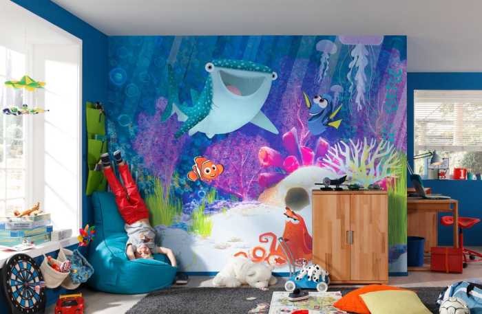 Intissé Standard Dory Aqua Party