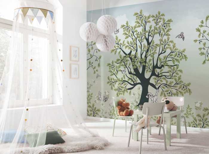 Intissé Standard Bambi Forest Friends