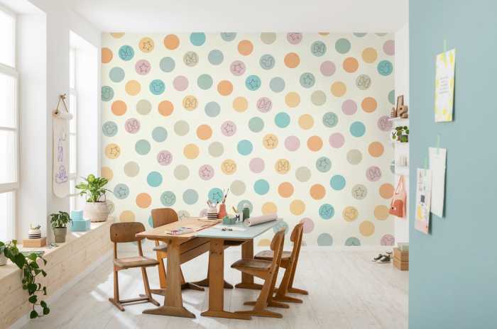 Intissé Standard Disney Pastel Confetti