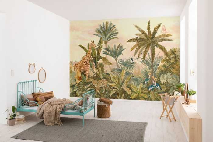 Intissé Standard Tropical Vintage Garden