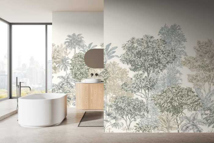 Intissé Premium Painted Palms