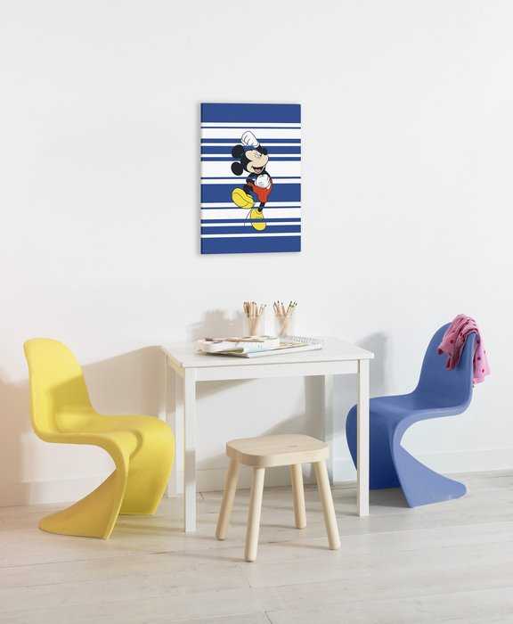 Vlies Bild auf Keilrahmen/ Echtholzrahmen Mickey Rockstar