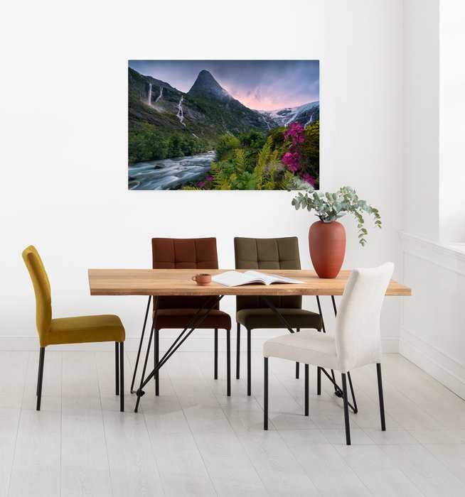 Vlies Bild auf Keilrahmen/ Echtholzrahmen Scandinavian Paradise