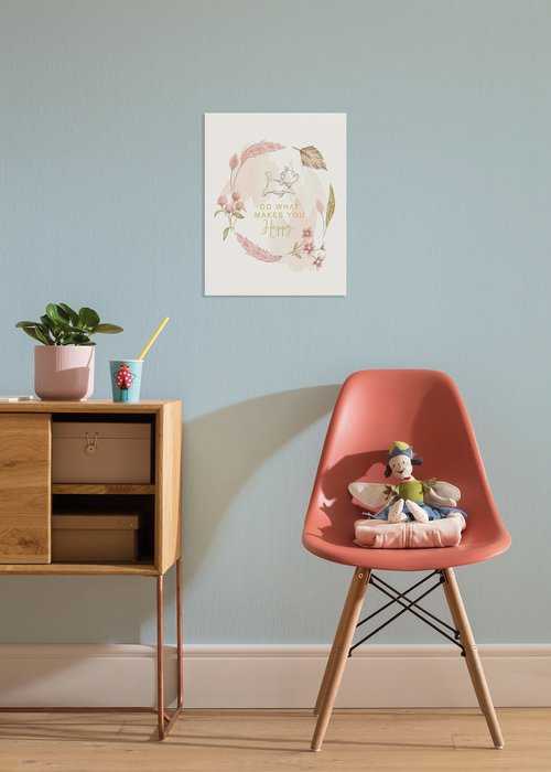 Vlies Bild auf Keilrahmen/ Echtholzrahmen Disney Aristocats Do What Makes You Happy