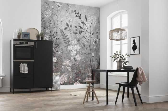 Intissé Standard Moonlight Flowers