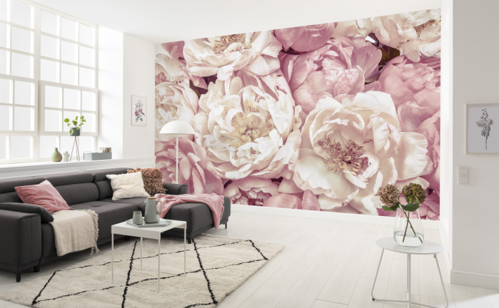 Intissé Peonies