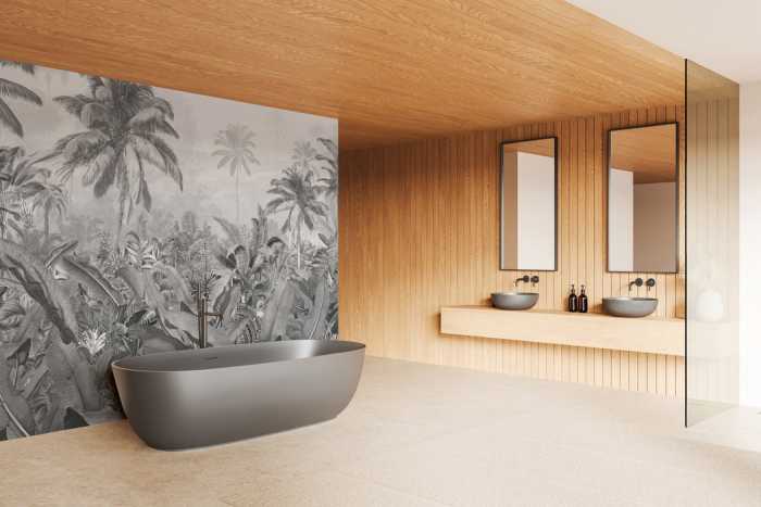 Intissé Premium Amazonia Black and White