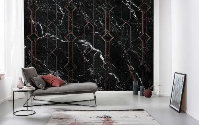 Intissé Premium Marble Black