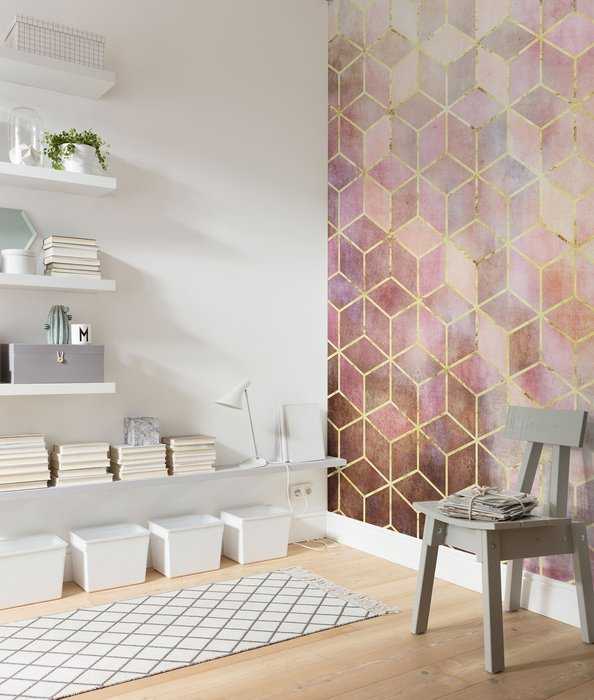 Intissé Premium Mosaik Rosso