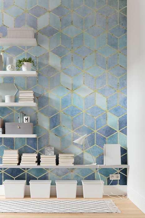 Intissé Premium Mosaik Azzuro