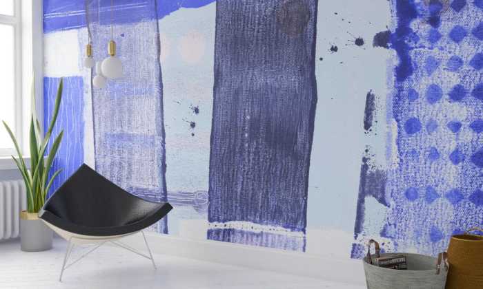 Intissé Premium Routes Fitting blue