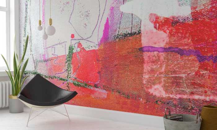 Intissé Premium Rooms Opening grey-red
