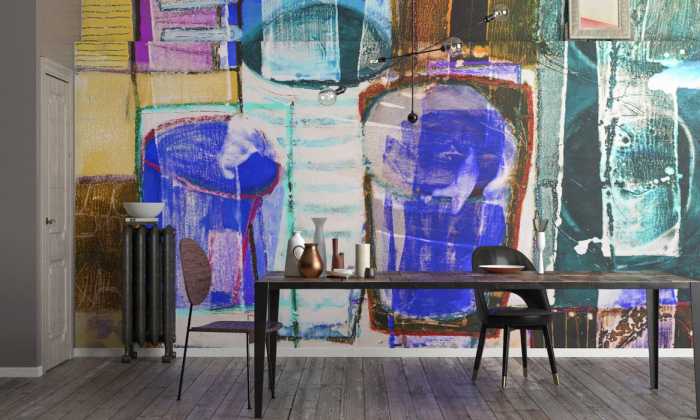 Intissé Premium Drinks Spilling yellow-blue