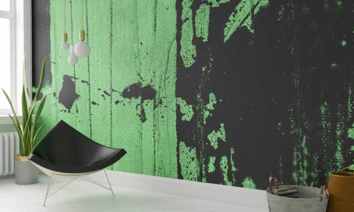 Intissé Premium Bubbles Ascending green
