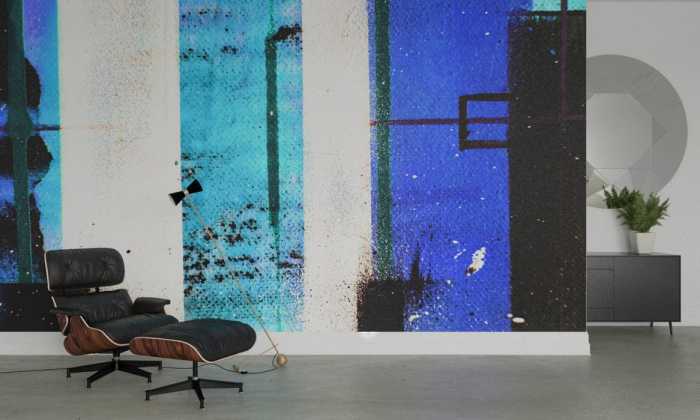 Intissé Premium Traces Drizzling blue