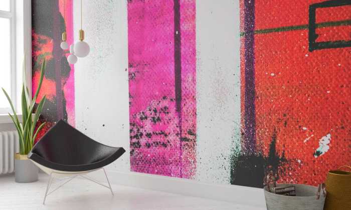 Intissé Premium Traces Drizzling re-pink