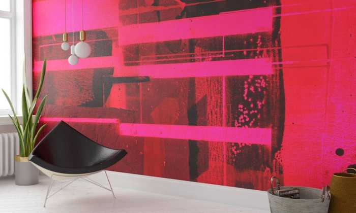 Intissé Premium Bars Floating red