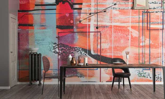 Intissé Premium Columns Hanging
