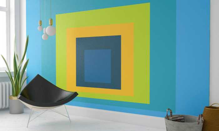 Intissé Premium Blocking Straight cyan