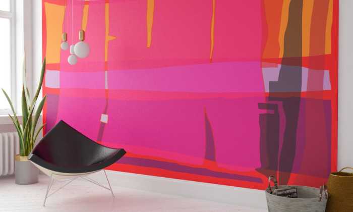 Intissé Premium Composition 4 red-red