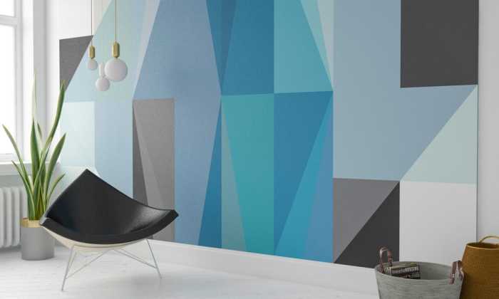 Intissé Premium Gem Stone Rhombus blue-black