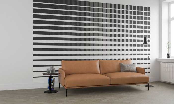 Intissé Premium Griddy whiteblack-grey