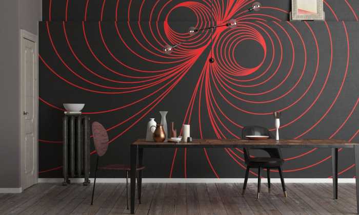 Intissé Premium Infinite Glimpse Duo black-red
