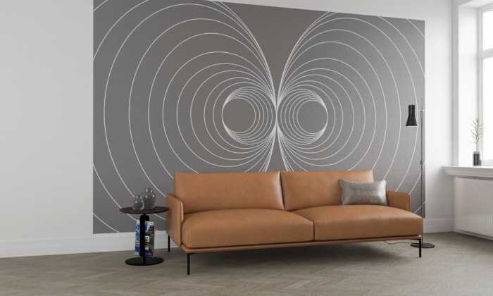 Intissé Premium Infinite Glimpse Mirage grey-white