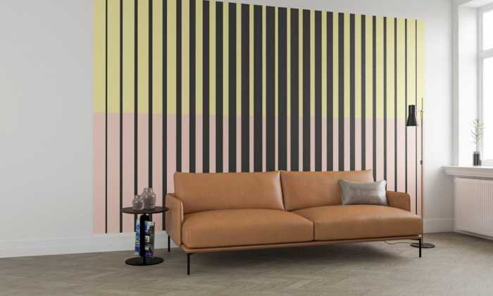 Intissé Premium Lamello Mezzo black-yellowapricot