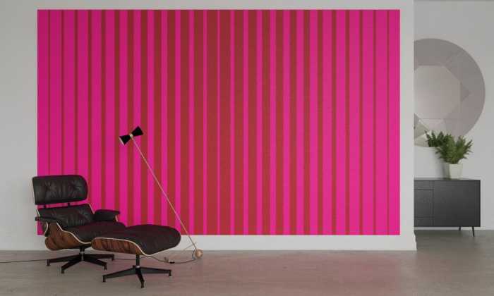 Intissé Premium Lamello Longo pink-merlot